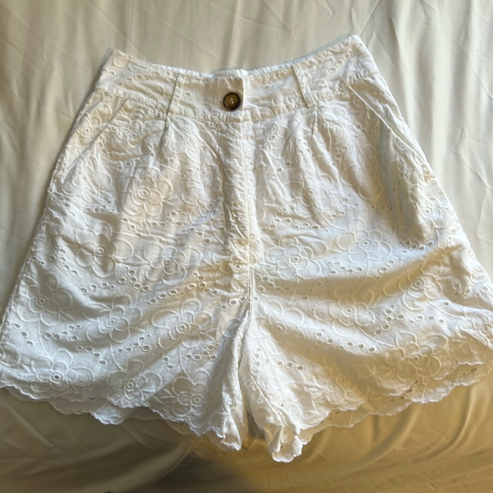 White shorts